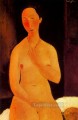 Desnudo sentado con collar 1917 Amedeo Modigliani